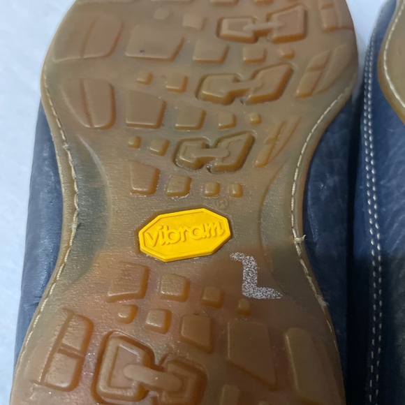 Blue leather shoes - Picture 10 of 15